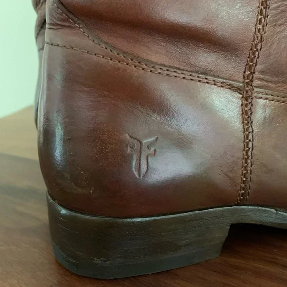 Frye Melissa leather riding boots - Picture 5 of 10